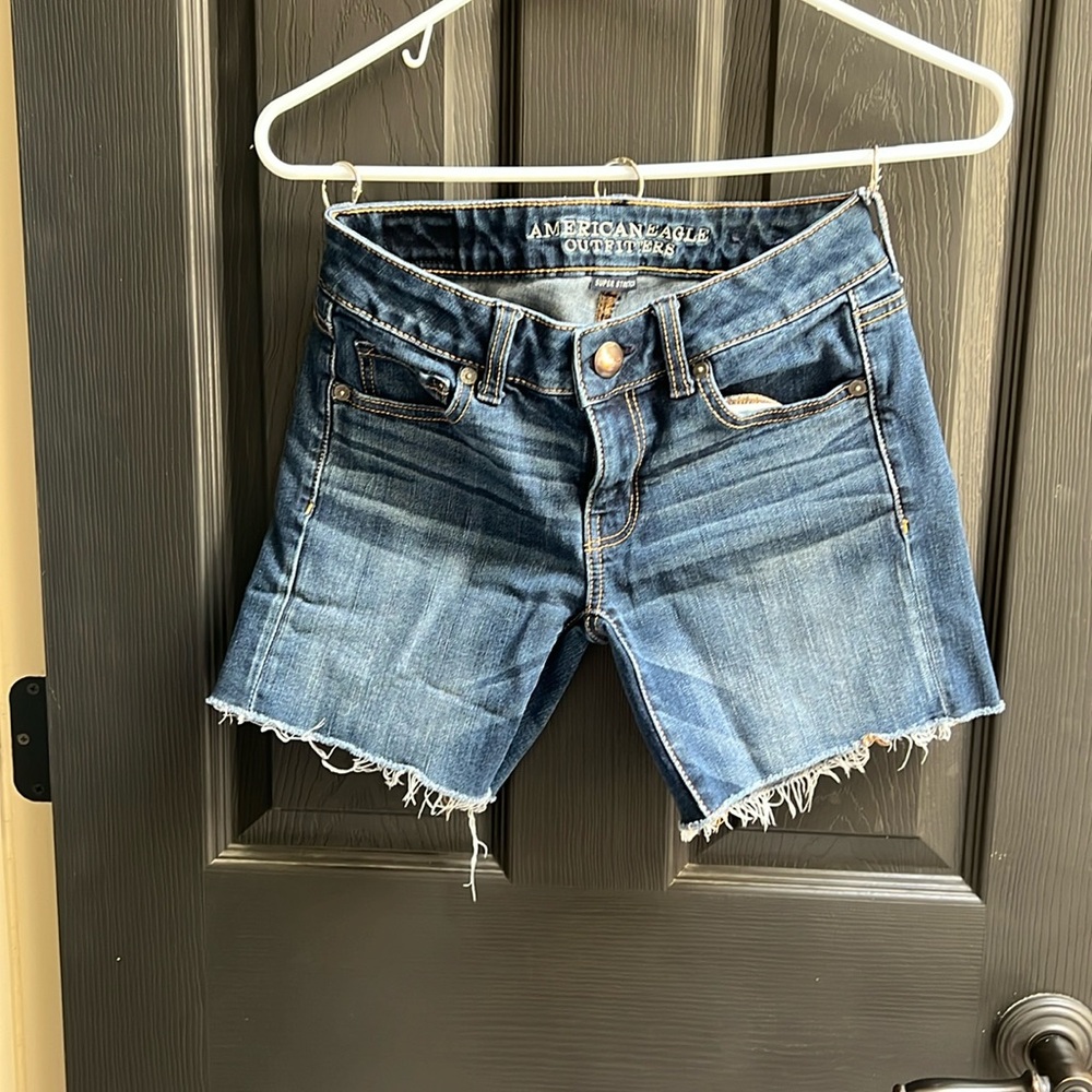 American eagle outfitters jean shorts